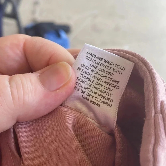 7th Avenue Design Studio Dusty Pink office Trouser Pants - Picture 7 of 7